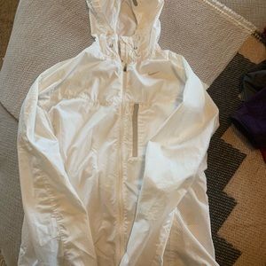 Nike brand running rain jacket